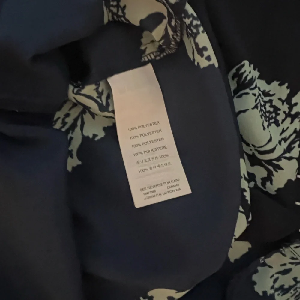 J.Crew Floral and‎ Stripe silk shirt